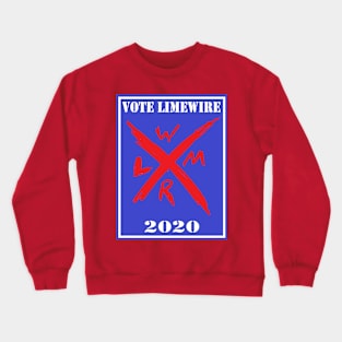 Vote for LimeWire Crewneck Sweatshirt